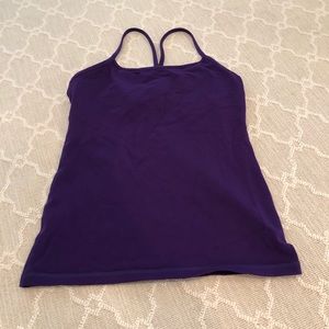 Lululemon Power Y tank, size 8